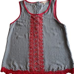 Sleeveless Skies are Blue Summer Top